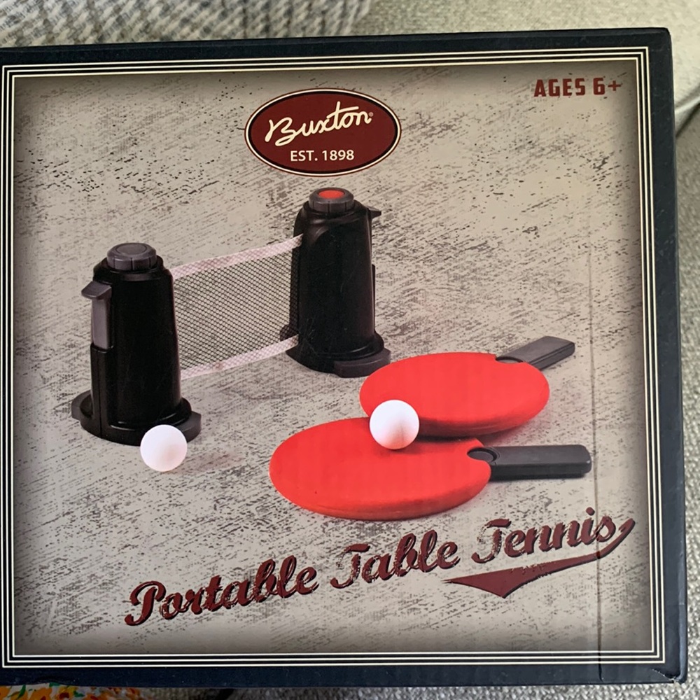 Ping pong NIB portable table tennis game
